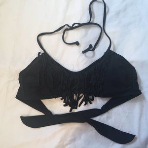 Fringe bikini top